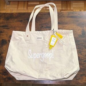 Supergoop x FEED Exclusive Promo Tote + New SPF 55 Sunscreen